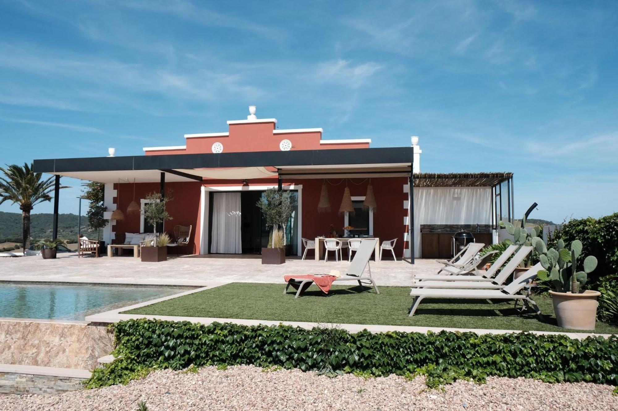 Casa Rural Bini Aumaia Es Mercadal Eksteriør bilde