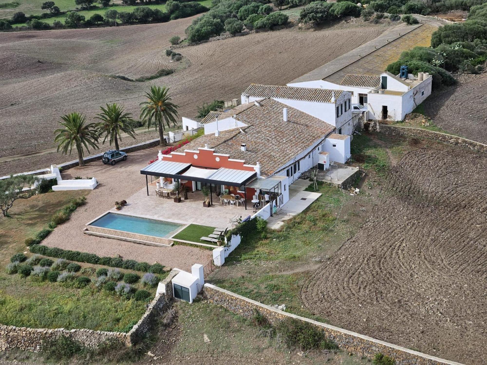 Casa Rural Bini Aumaia Es Mercadal Eksteriør bilde
